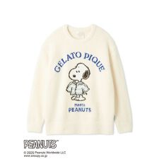 ジェラート ピケ(gelato pique)の【PEANUTS】オリジナルアート ジャガードプルオーバー