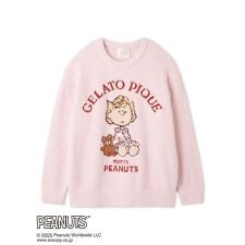 ジェラート ピケ(gelato pique)の【PEANUTS】オリジナルアート ジャガードプルオーバー