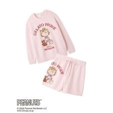 ジェラート ピケ(gelato pique)の【PEANUTS】【ONLINE限定】オリジナルアート ジャガードプルオーバー＆ショートパンツセット