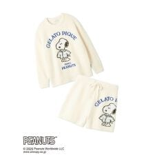ジェラート ピケ(gelato pique)の【PEANUTS】【ONLINE限定】オリジナルアート ジャガードプルオーバー＆ショートパンツセット