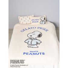 ジェラート ピケ(gelato pique)の【PEANUTS】オリジナルアート ジャガードマルチカバー