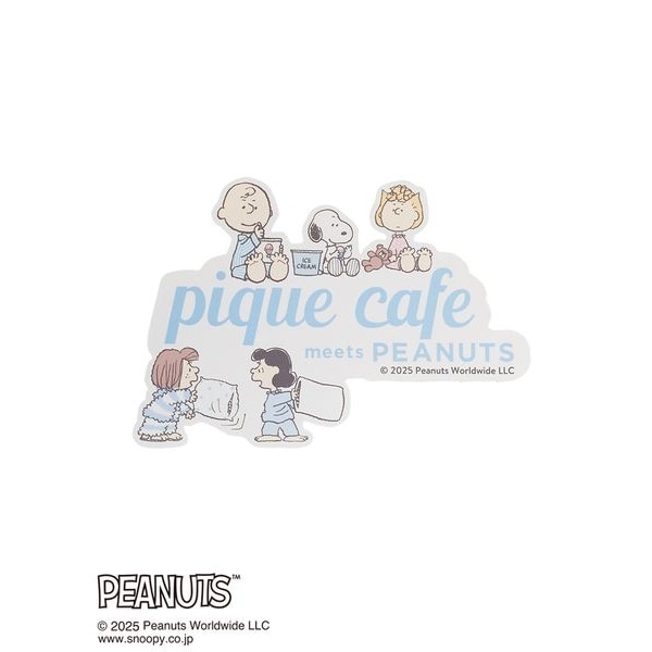 [�}���C]�yPEANUTS�z�I���W�i���A�[�g �_�C�J�b�g�X�e�b�J�[/�W�F���[�g �s�P�igelato pique�j OWHT
