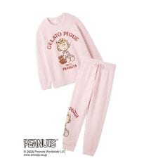 ジェラート ピケ(gelato pique)の【PEANUTS】【ONLINE限定】オリジナルアート ジャガードプルオーバー＆ロングパンツセット
