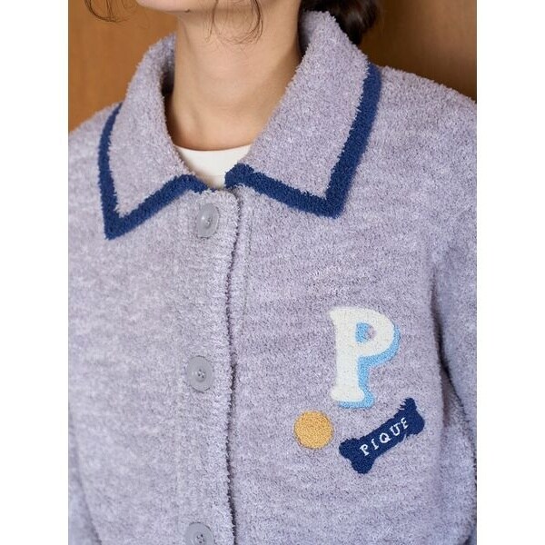 ベビモコダックスフンドジャガードカーディガン | ジェラート ピケ