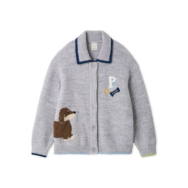最終値下げ ジェラートピケ ベビモコダックスフンドカーディガン ベビモコダックスフンドジャガードカーディガン | ジェラート ピケ