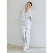 ジェラート ピケ(gelato pique)の先染めストライプロングパンツ