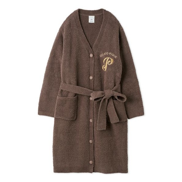 正規品♡レア♡ジェラートピケ シュナウザージャガードワンピース 新品 gelato pique - 新品 ジェラートピケ パウダーモチーフジャガード