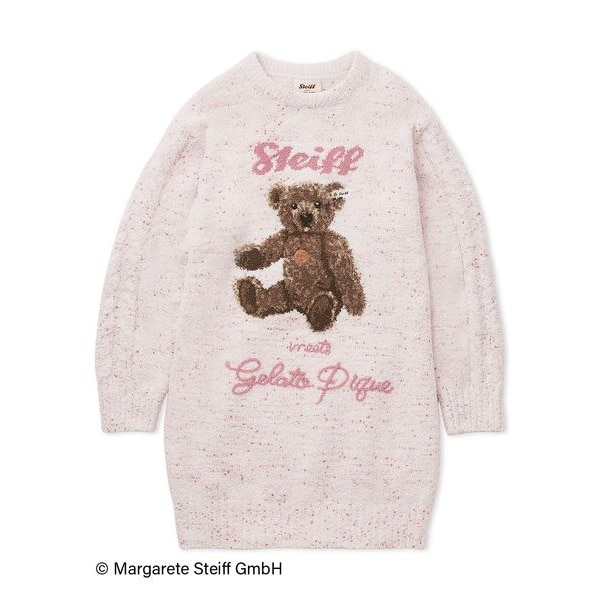 Steiff】パウダーネップジャガードワンピース | ジェラート ピケ