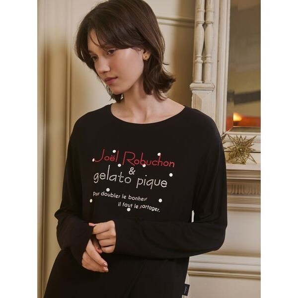 JOEL ROBUCHON】ドットワンポイントロンT | ジェラート ピケ(gelato