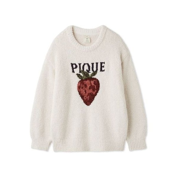 メランジストロベリージャガードプルオーバー | ジェラート ピケ