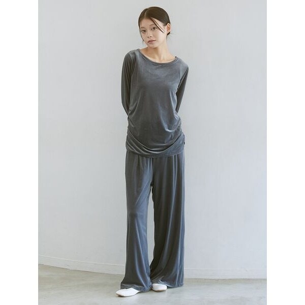 ONLINE限定】ベビモコベアさがらプルオーバー＆ロングパンツセット