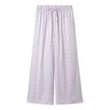 裏起毛サテンロングパンツ