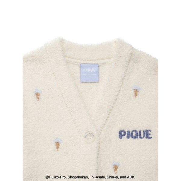 ドラえもん】【レディース】ベビモコジャガードカーディガン