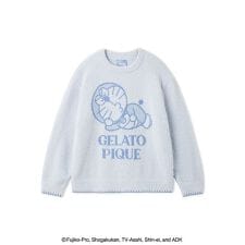 【ドラえもん】【レディース】ベビモコジャガードプルオーバー