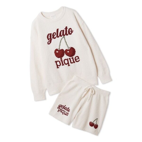 ラッピング済み】リボンプルオーバー＆ショートパンツSET | ジェラート