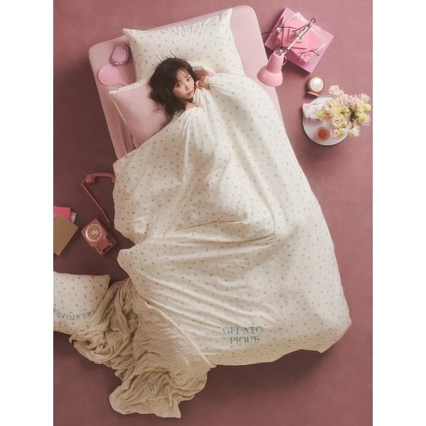 Sleep】(ダブル)パンダモチーフ寝具3点SET | ジェラート ピケ(gelato