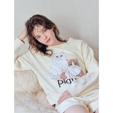 エアリーモコロゴ刺繍ショートパンツ