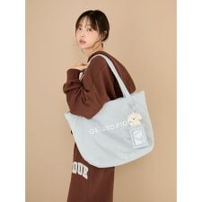 ロゴトートバッグ