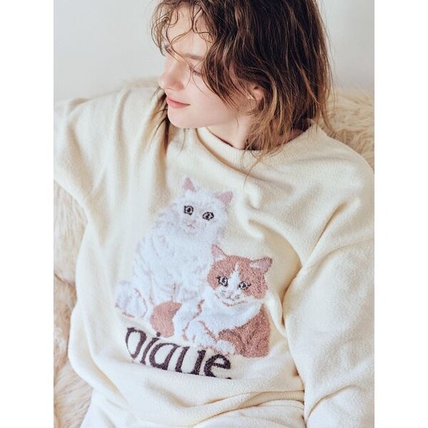 エアリーモコキャットジャガードプルオーバー | ジェラート ピケ