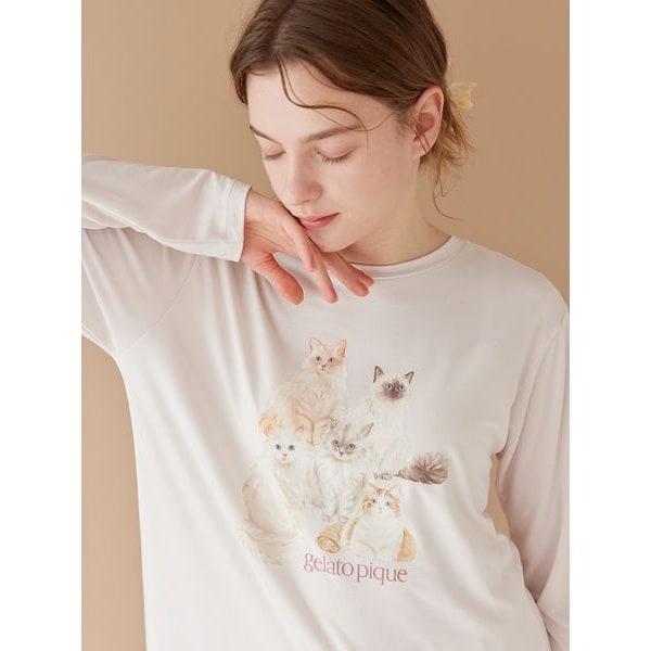 キャットワンポイントロンT | ジェラート ピケ(gelato pique) | マルイ