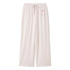 【kansai yamamoto】【レディース】ワンポイントレーヨンロゴロングパンツ