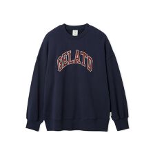 カレッジロゴ裏毛プルオーバー