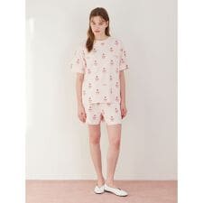 カップケーキ柄ショートパンツ