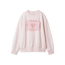 【WhiteDay】ピローモチーフ裏毛プルオーバー