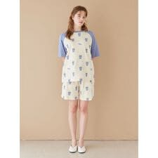 ポップコーン柄ハーフパンツ