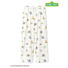 【SESAME STREET】総柄ロングパンツ