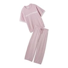 スムーズィーロゴジャガードプルオーバー&ロングパンツセット