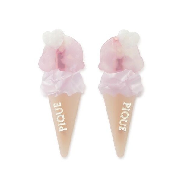 アイスモチーフミニヘアクリップセット | ジェラート ピケ(gelato
