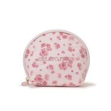 さくら柄半月ポーチ