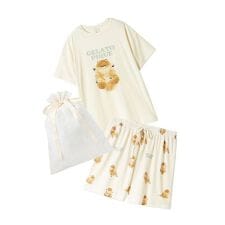 【ラッピング済み】ドッグワンポイントTシャツ&ショートパンツSET