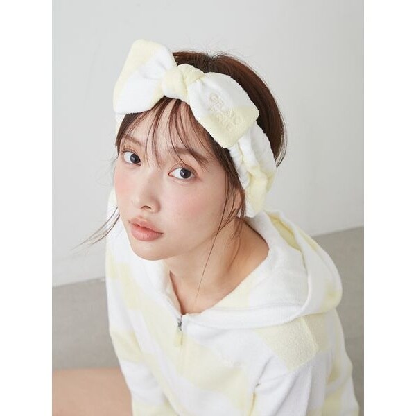スムーズィーlite2ボーダーヘアバンド | ジェラート ピケ(gelato pique