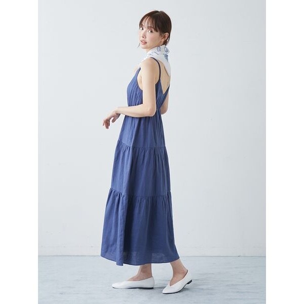 新品タグ付♡ ジェラートピケ ワンピース　ネイビー ロープ紐カップインワンピース | ジェラート ピケ(gelato pique