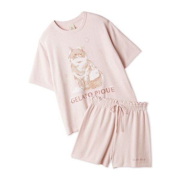 ONLINE限定】エアリーモコバスタイムCATジャガードプルオーバー