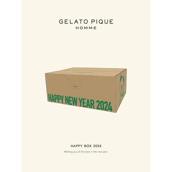 2024冬福袋】【MEN'S】GELATO PIQUE HOMME HAPPY BOX 2024