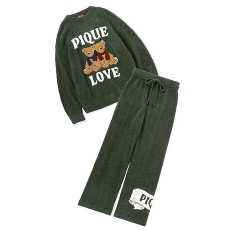 ラッピング済み】【HOLIDAY】【HOMME】ベアジャガードプルオーバー  