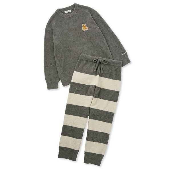 ドラゴンクエスト ベビモコプルオーバー＆ロングパンツセット ドラゴンクエスト】【メンズ】ベビモコプルオーバー&ボーダー