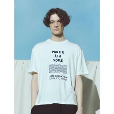 【JOEL ROBUCHON】【HOMME】【接触冷感】ワンポイントプルオーバー