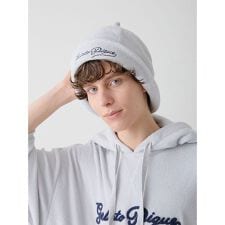 【HOMME】パイルロゴ刺繍セーラーハット
