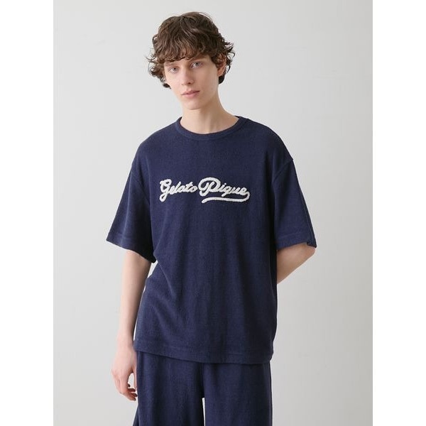 ジェラートピケ ロブション メンズルームウェアセットアップ2とTシャツ JOEL ROBUCHON】【HOMME】【接触冷感】ワンポイントプルオーバー