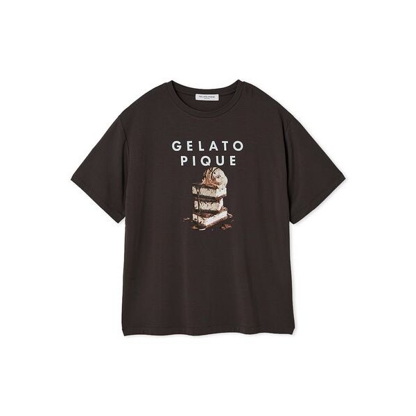 接触冷感】【ONLINE限定】【HOMME】ビションフリーゼ柄Tシャツ