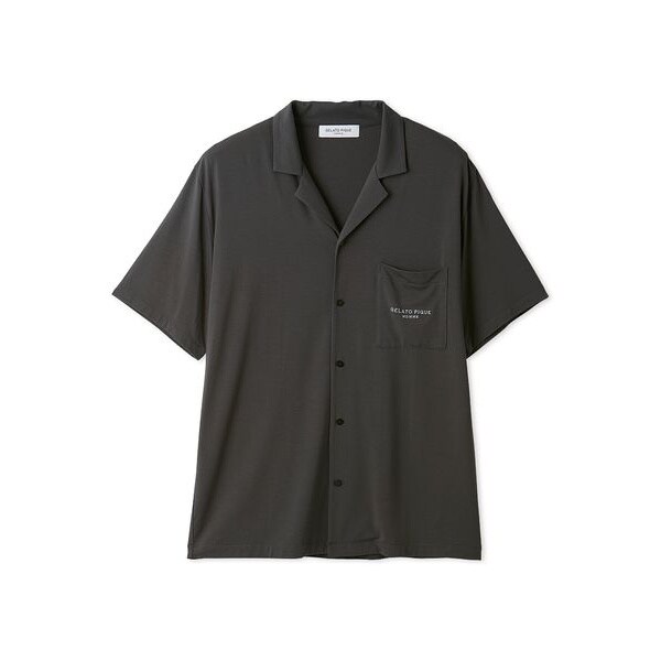 ジェラートピケ　接触冷感　COOLレーヨン　セット HOMME】【接触冷感】COOLレーヨンシャツ(シャツ)｜ルームウェア