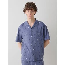 【HOMME】レオパード総柄シャツ