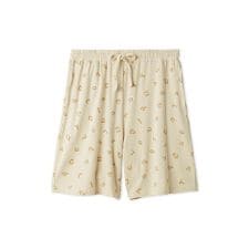 【HOMME】レオパード総柄ハーフパンツ