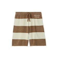 【HOMME】スムーズィーliteクール2ボーダーハーフパンツ