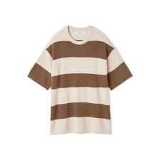 【HOMME】スムーズィーliteクール2ボーダープルオーバー