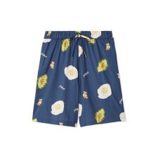 【HOMME】サニーサイドエッグ総柄ハーフパンツ